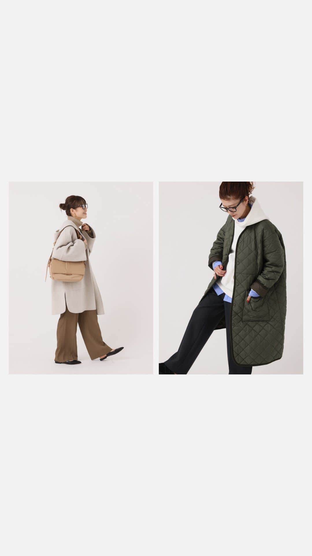 スピックアンドスパンのインスタグラム：「2023 Autumn & Winter  Outer Collection 📕✔️ ⁡ ⁡ ⁡ 定番からトレンドデザインまで幅広く取り揃えている Spick & Span 23AW アウターコレクション。 ⁡ この冬おすすめのスタイリングとともに 15着のアウターをご紹介します！ ⁡ ⁡ ＿＿＿＿＿＿＿＿＿＿＿＿ ⁡ ⁡ 【TICCA / ティッカ】テントコート ¥68,200 no. 23020210001230 店舗：11月上旬入荷予定 WEB：予約受付中　※ブラックは新品番≪24020210000110≫にて追加予約受付中。 ⁡ ＿＿＿＿＿＿ ⁡ Wスライバーノーカラーチェックポンチョコート ¥33,000 no. 23020200205040 販売中 ⁡ ＿＿＿＿＿＿ ⁡ スーパー160sテントラインショートコート ¥69,300 no. 23020200804040 店舗：11月中旬入荷予定 WEB：予約受付中 ⁡ ＿＿＿＿＿＿ ⁡ 【LAVENHAM / ラベンハム】THORNHAM COAT MENS ¥66,000 no. 23020210000530 店舗：11月下旬入荷予定 WEB：予約受付中 ⁡ ＿＿＿＿＿＿ ⁡ SUPER110Sダブルビーバー ストールセットコート ¥59,400 no. 23020200303040 店舗：11月上旬入荷予定 WEB：予約受付中 ⁡ ＿＿＿＿＿＿＿＿＿＿＿＿ ⁡ ⁡ ⁡ @baycrews #spickandspan #baycrews #スピックアンドスパン #ベイクルーズ #アウター #アウターコーデ #コート #コートコーデ #ウールコート #チェックコート #キルティングコート #ショートコート #ticca #ティッカ #lavenham #ラベンハム #秋服コーデ #冬服コーデ #カジュアルコーデ #大人カジュアルコーデ」