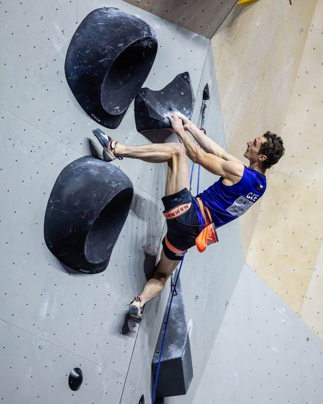 アダム・オンドラさんのインスタグラム写真 - (アダム・オンドラInstagram)「Advancing from second place to the final ✌️ The route setters in Laval prepared some tricky boulders and a very challenging and pumpy route in the semifinal rounds of the European qualification 👊  You can watch women's boulder & lead final rounds at 9:30 CET and men's boulder and lead finals at 14:30 CET live on the @ifsclimbing YouTube channel or on @eurosport 💪  Photos by @janvirtphotography - @ifsclimbing   Check out the results - the link is in BIO.   #adamondra #AO #sportclimbing #bouldering #leadclimbing #climbing #indoorclimbing #ifsc   @mammut_swiss1862 @lasportivagram @euroholds @rohlik.cz @mix.it @sensfoods @hudysport @211_zpmvcr @horosvaz.cz @mercedesbenz_autojihlava @olympcsmv @horosvaz.cz Cardion」10月29日 16時22分 - adam.ondra