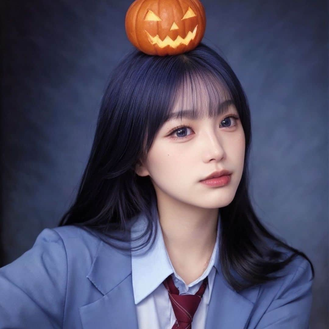 ここねさんのインスタグラム写真 - (ここねInstagram)「AIハイティーンを試してみたよん🎀🩷 ハロウィンバージョンのハイティーンもあってかわいい🥹💕  #AIハイティーン #ハロウィン #pr」10月29日 16時40分 - kokone_im