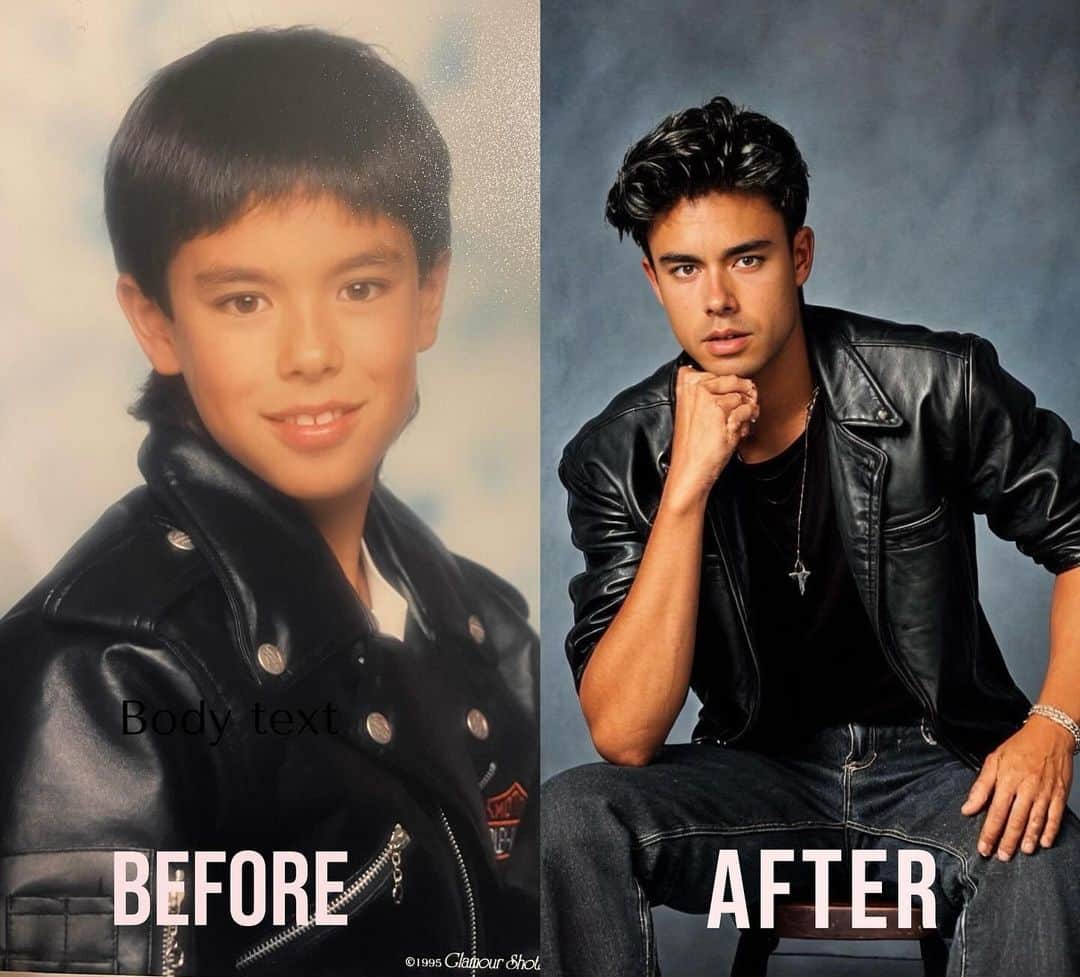 Ethan 佑太 Schellinのインスタグラム：「Before after😂？」