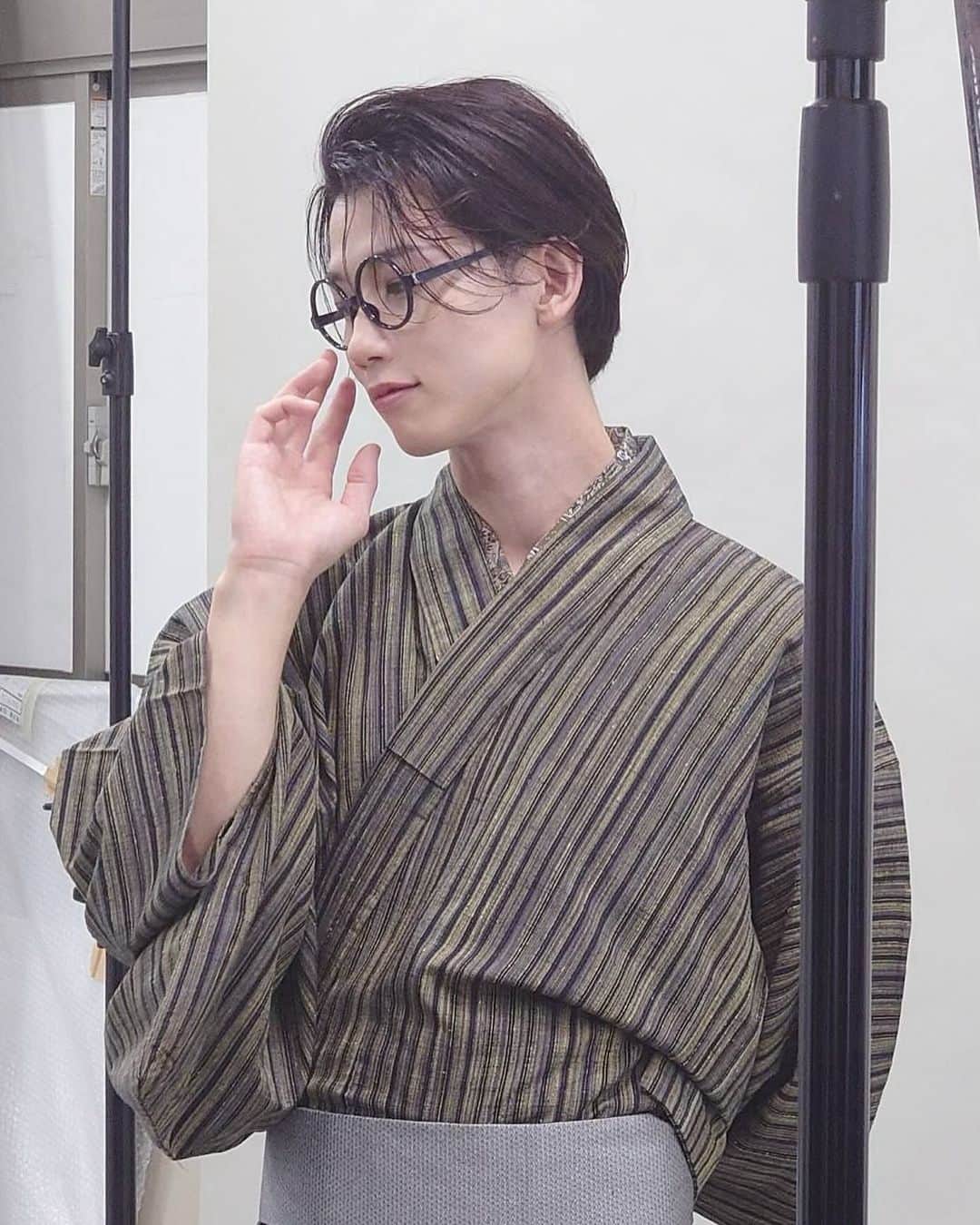 北村健人のインスタグラム：「桜花浪漫堂「人間失格」明日千秋楽です。 最後まで一生懸命演じたいと思います。」