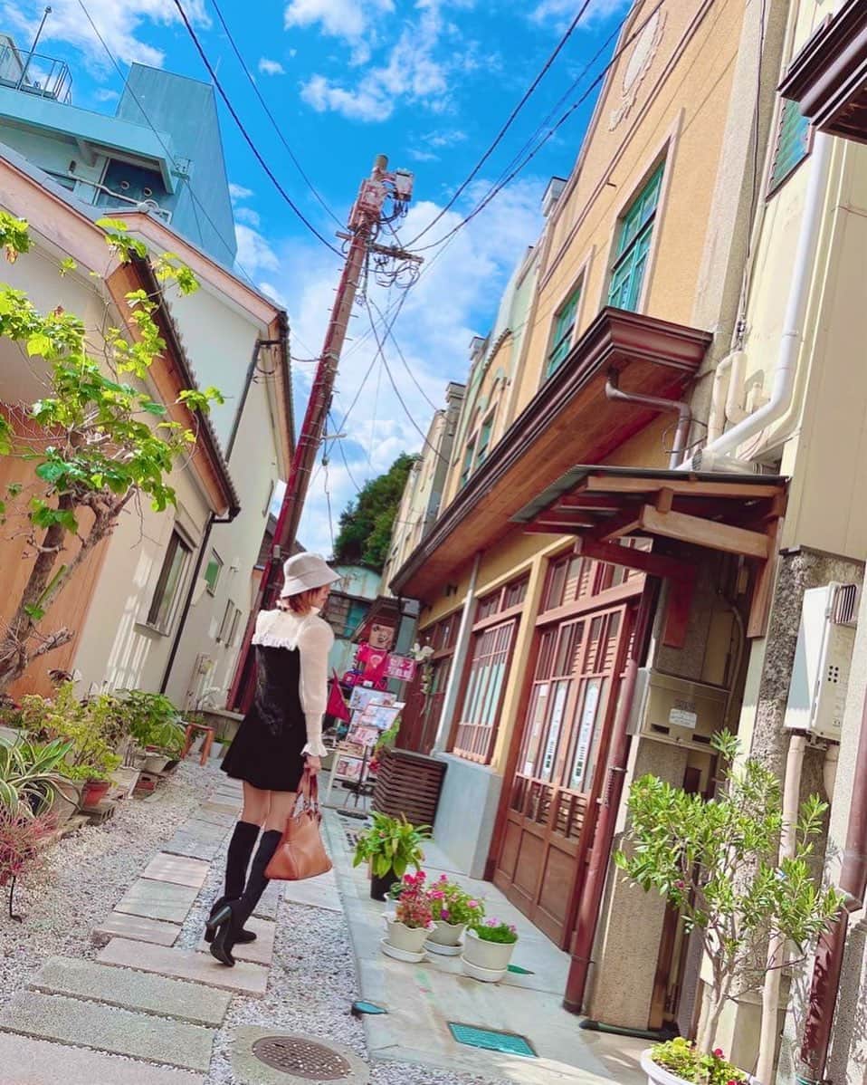 akane...のインスタグラム：「朝は寒かったけど、昼から青空見えました✨」