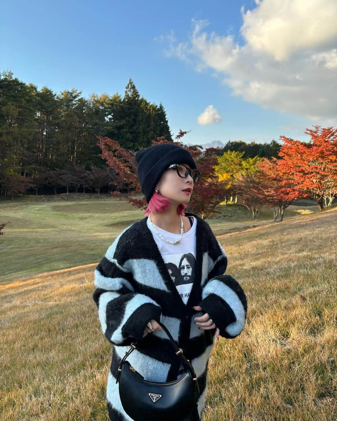 AYAさんのインスタグラム写真 - (AYAInstagram)「秋支度🍂✨  @PRADA #PradaArque #pr」10月29日 17時20分 - ayaxxamiaya