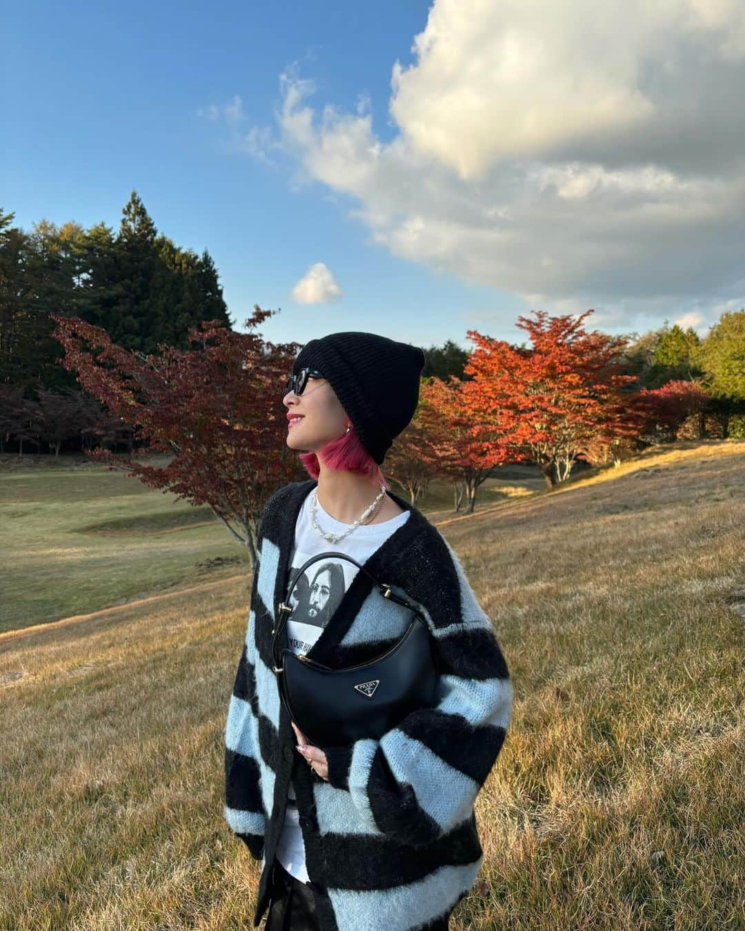 AYAさんのインスタグラム写真 - (AYAInstagram)「秋支度🍂✨  @PRADA #PradaArque #pr」10月29日 17時20分 - ayaxxamiaya