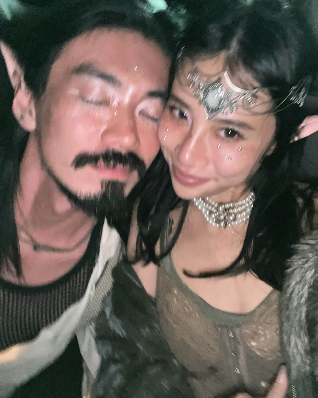 Juriさんのインスタグラム写真 - (JuriInstagram)「First official B2B with @mu_raki  🧝‍♂️🧝‍♀️」10月29日 17時45分 - juritakiguchi