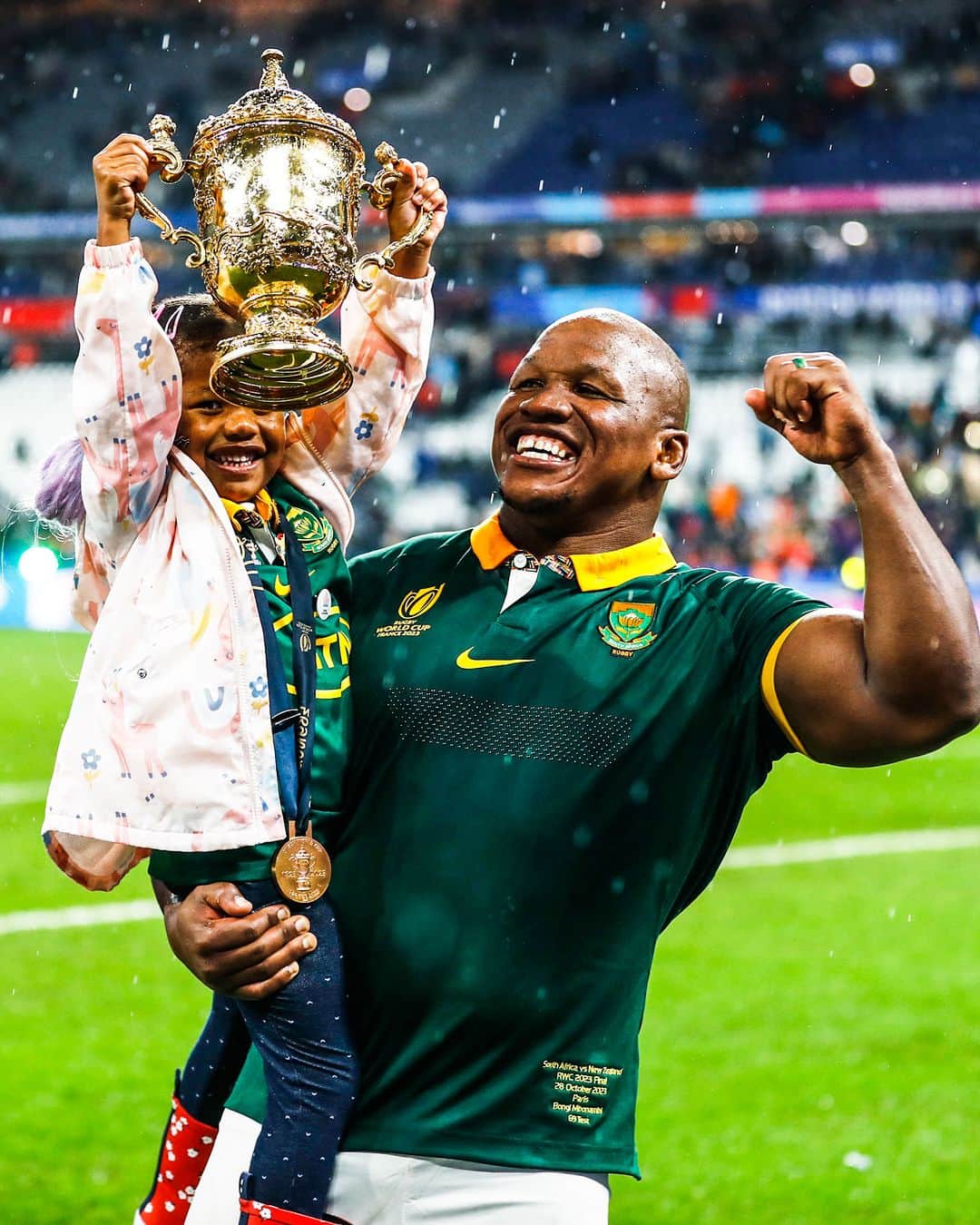 ラグビー南アフリカ代表さんのインスタグラム写真 - (ラグビー南アフリカ代表Instagram)「The #Springboks family 🫶 #StrongerTogether」10月29日 18時00分 - bokrugby