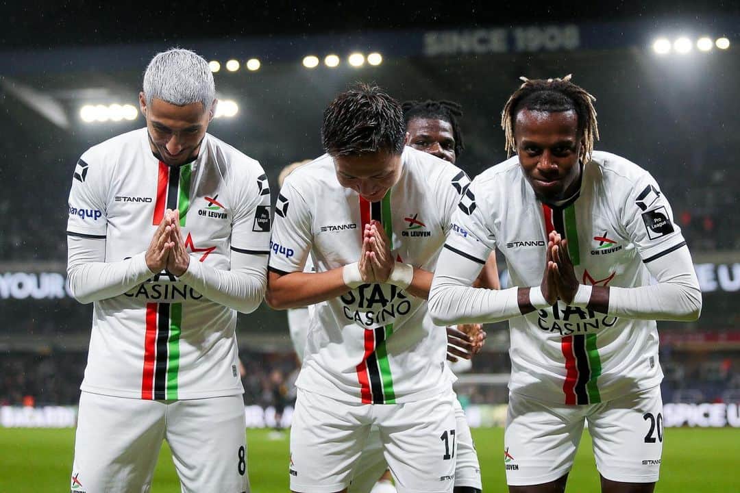 三竿健斗さんのインスタグラム写真 - (三竿健斗Instagram)「What a first goal for Kento 🙏  #ohleuven #goal #andohl」10月29日 18時01分 - kento_misao