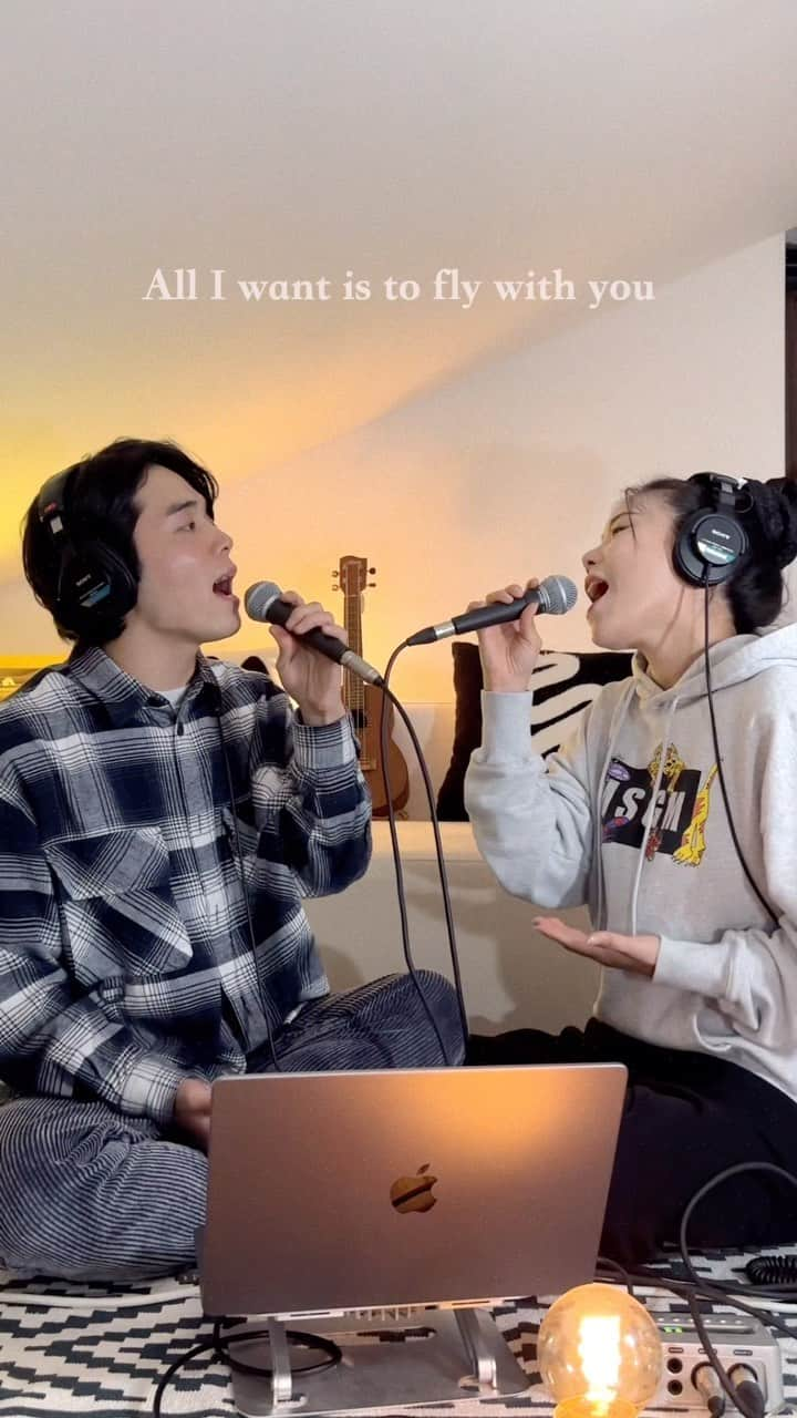 NIDAのインスタグラム：「듀엣 할 사람 찾음 🥳 - - - #rewitethestars #thegreatestshowman #sing #singing #singingcover #duet #cover #위대한쇼맨 #커버 #듀엣」