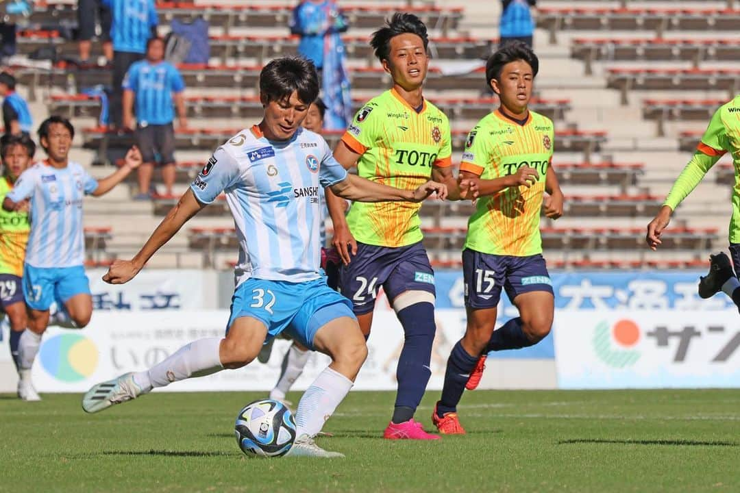 横浜スポーツ&カルチャークラブさんのインスタグラム写真 - (横浜スポーツ&カルチャークラブInstagram)「.  🔵 #j3league 🟠  10/29(日)第33節 🆚ギラヴァンツ北九州 ギラヴァンツ北九州 0-2 Y.S.C.C.   ⚽️得点者⚽️ #冨士田康人 #柳雄太郎   #脇坂崚平 #松村航希 #佐藤大樹 #ピーダーセン世穏 #古賀俊太郎 #菊谷篤資  #yscc #Ｊ３ #Ｊリーグ #jleague #j3 #スポーツを未来へ繋ぐ #Ｊリーグ #2023 #横浜 #本牧 #soccer #サッカー #sports #bonera」10月29日 19時05分 - yscc_official