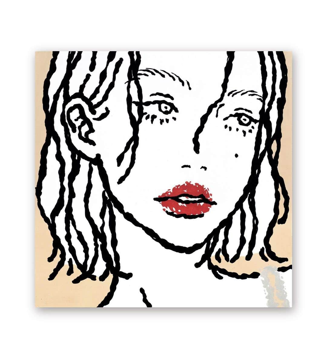 のインスタグラム：「enlargement_025 333×333×60mm   Acrylic on canvas 2023  (sold)  #art #artist  #artwork  #ギャラリー #芸術 #美術  #現代アート #現代美術 #artwork #artist #contemporaryart #artcollection」