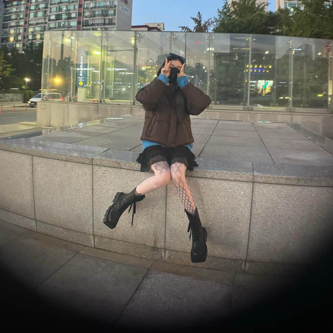 のインスタグラム：「@giordanokr #지오다노 🧶 🩷」