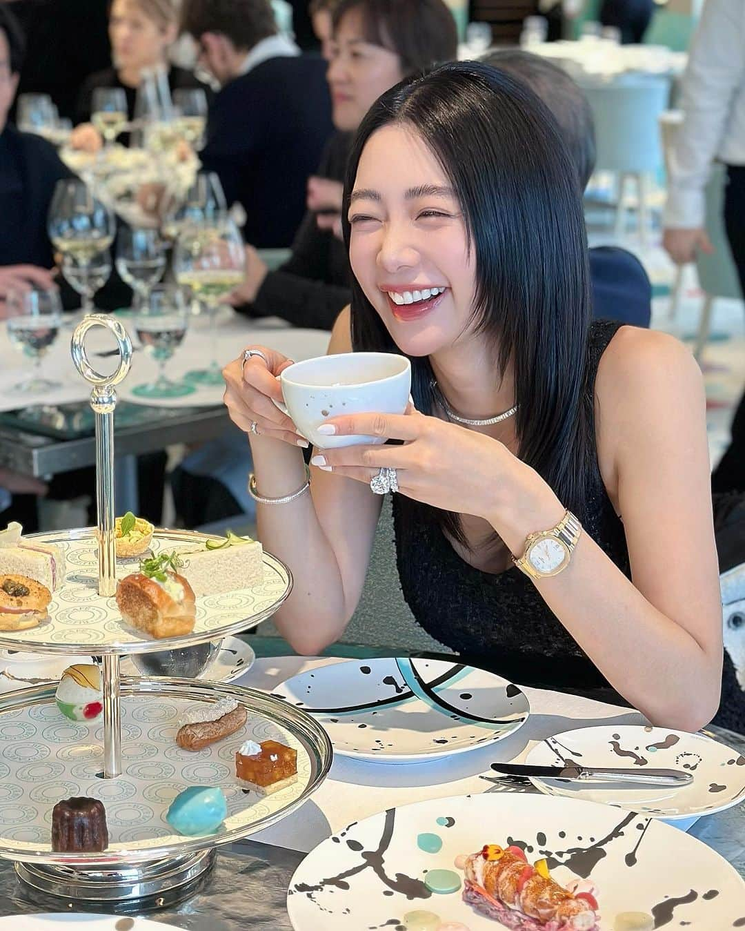 クララさんのインスタグラム写真 - (クララInstagram)「@tiffanyandco #TiffanyBlueBoxCafe #TiffanyLandmark #NYC」10月29日 19時17分 - actressclara