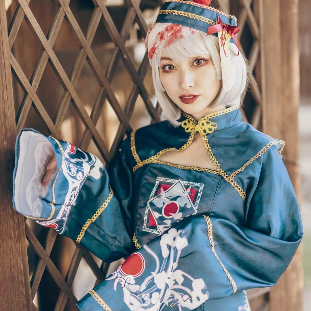 白井美帆のインスタグラム：「ハロウィンがあと数日で終わってしまう… #ハロウィン🎃 #ハロウィン投稿 #キョンシー」
