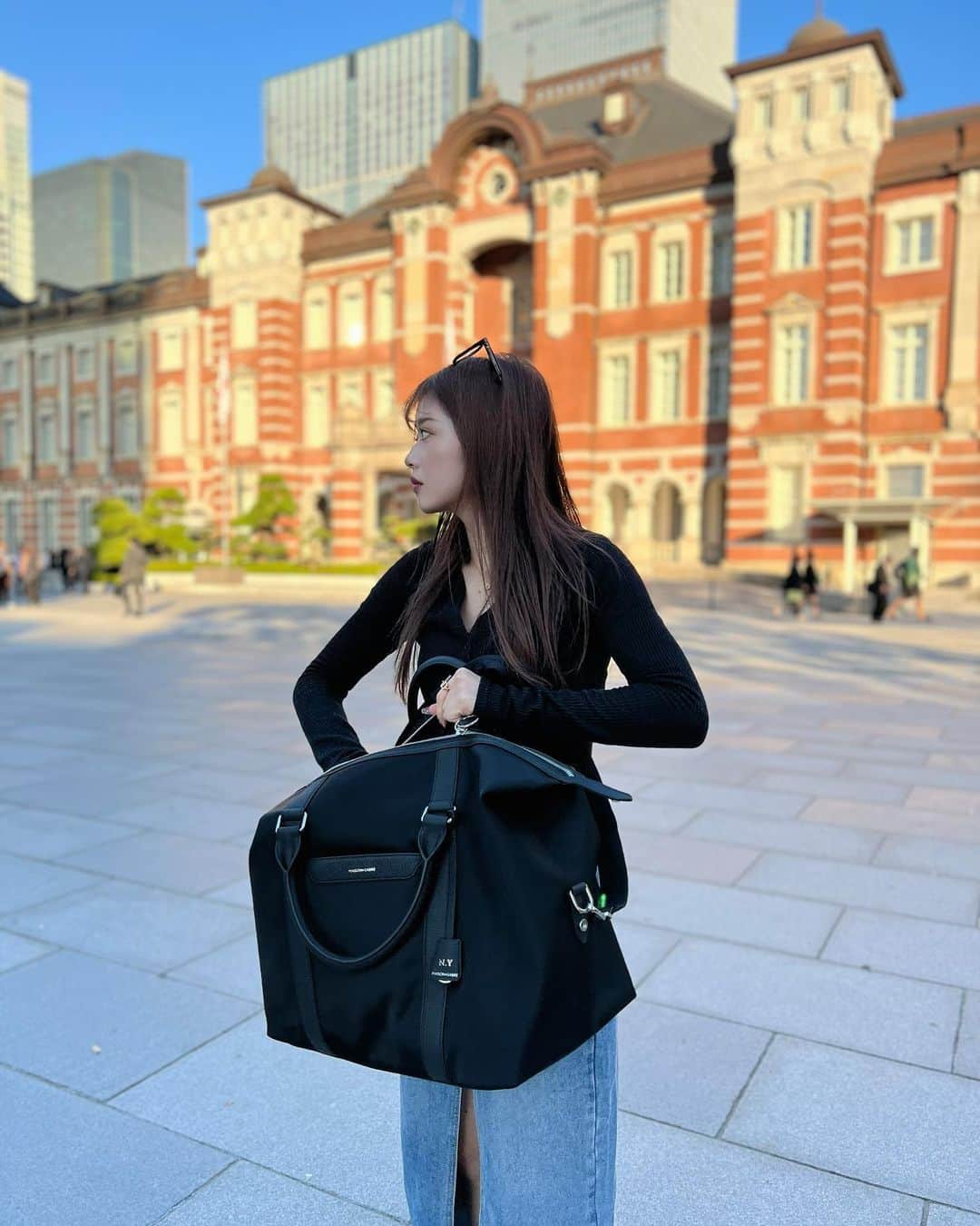やしろななさんのインスタグラム写真 - (やしろななInstagram)「@maisondesabre 🧳🖤 #PR」10月29日 21時00分 - 8467_0