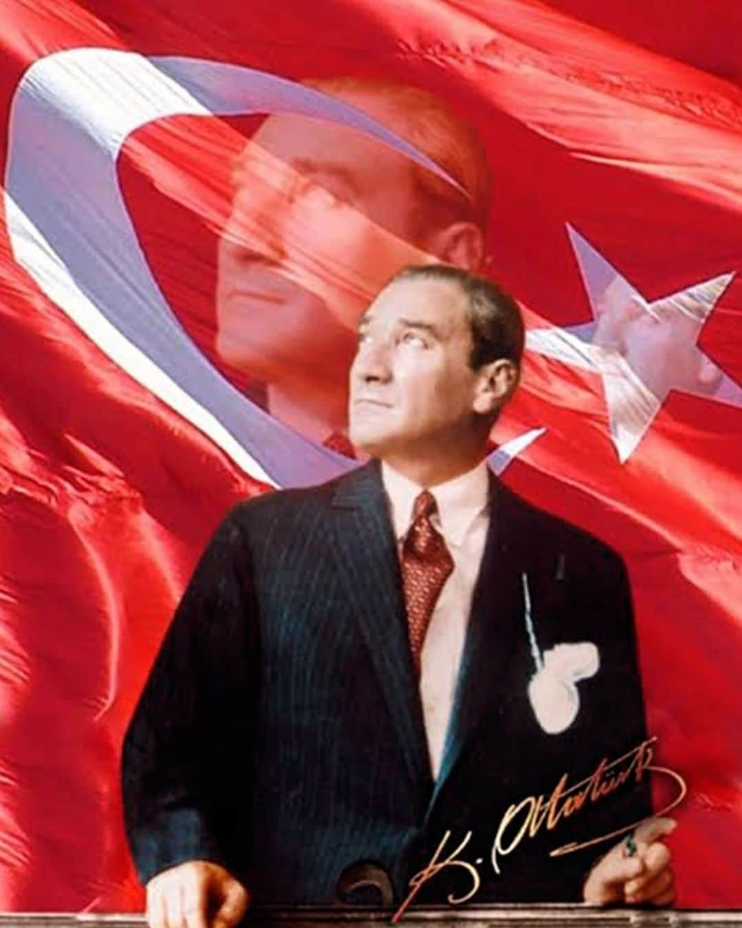 Seyda♥ Travel & Natureのインスタグラム：「💯 years with Atatürk 🇹🇷」