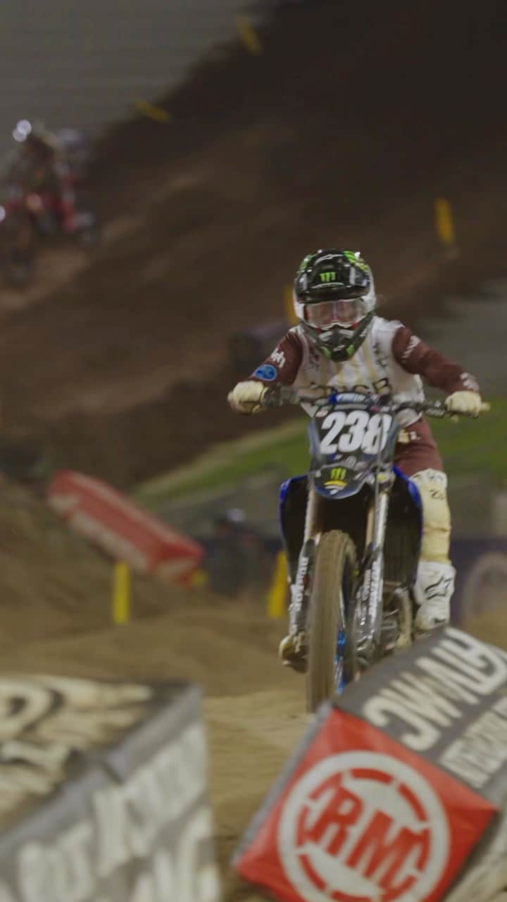のインスタグラム：「Looking back at Haiden Deegans rise from Futures to SMX 250 Champion 🔥 Getting excited for next year already @supermotocross 🎥 @filmguytom #SMX」