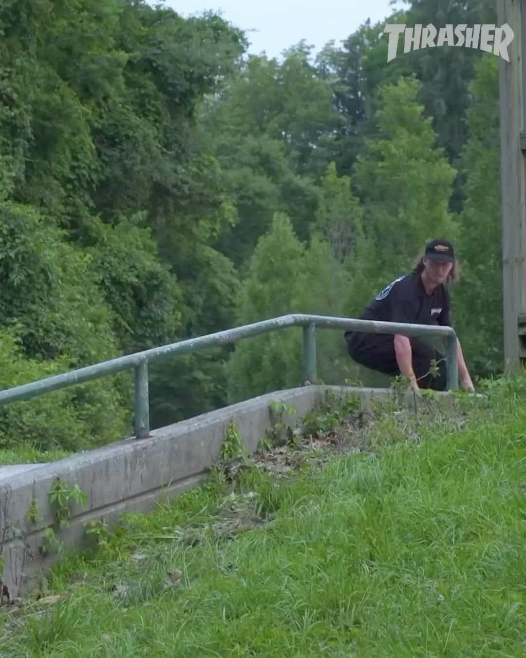 X Gamesのインスタグラム：「Perfect balance cheat code  @bobbypace_ ‘My War’ is live on @thrashermag  📹 @mattschleyer @thekillatapes  #Skateboarding #XGames」