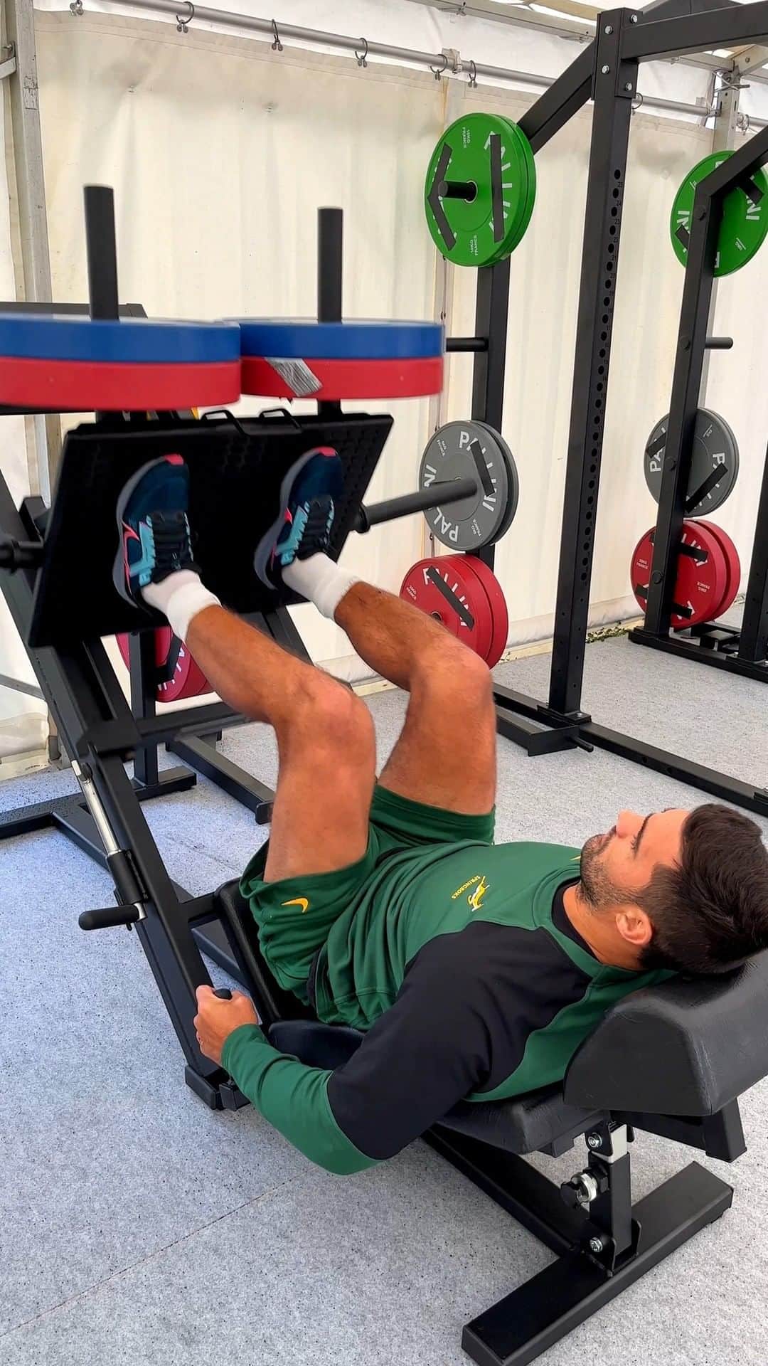 ラグビー南アフリカ代表のインスタグラム：「No shortcuts 👊 #Springboks #StrongerTogether #RWC2023」