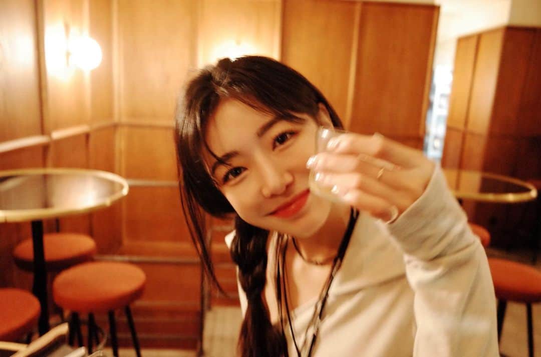 キム・ヨンソのインスタグラム：「힛☺️🧡」