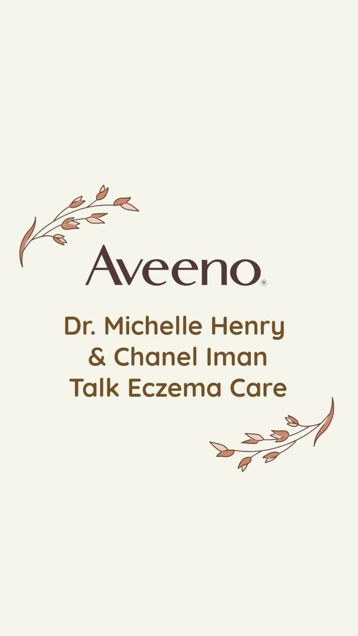 シャネル・イマンのインスタグラム：「Spoke with dermatologist @DrMichelleHenry on all things eczema care. With Cassie’s eczema, I know all too well the constant care sensitive and eczema-prone skin needs. I hope this helps other adults dealing with their or their children’s eczema! @AveenoUS is sponsoring up to 500 premium memberships on @healthinherhue to provide eczema-sufferers with access to culturally sensitive healthcare providers. Claims yours today at bit.ly/hihhmembership #AveenoPartner #EczemaAwareness #SkinVisibility」