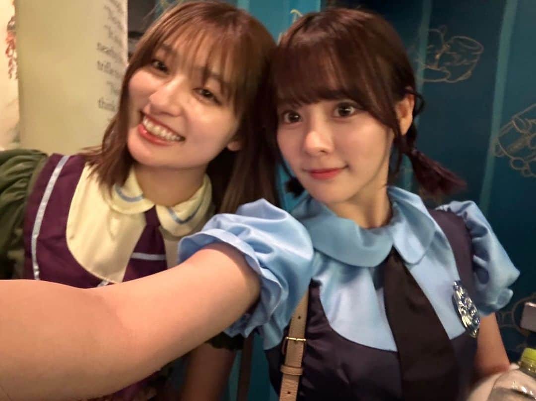 吉川愛さんのインスタグラム写真 - (吉川愛Instagram)「☺︎ ちょっと前に、なたんが 誕生日お祝いででにーしてくれたの🩶幸 2人でジュディとニックになったよ〜🐰🦊 （1人の写真は今度絶対載せる」10月25日 16時03分 - ai_yoshikawa_official