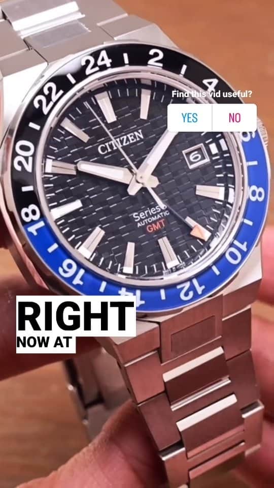 CITIZEN（シチズン時計）のインスタグラム：「There's another way to use the GMT function, even when you are not travelling. The 24-hour rotating bezel has always been a functional element on the watch. Let us explain using the true GMT of the Citizen Series 8 GMT.  #citizenseries8 #citizen #citizenwatch #gmtwatches #travelwatch #dualtimewatch #watch #style #howto」