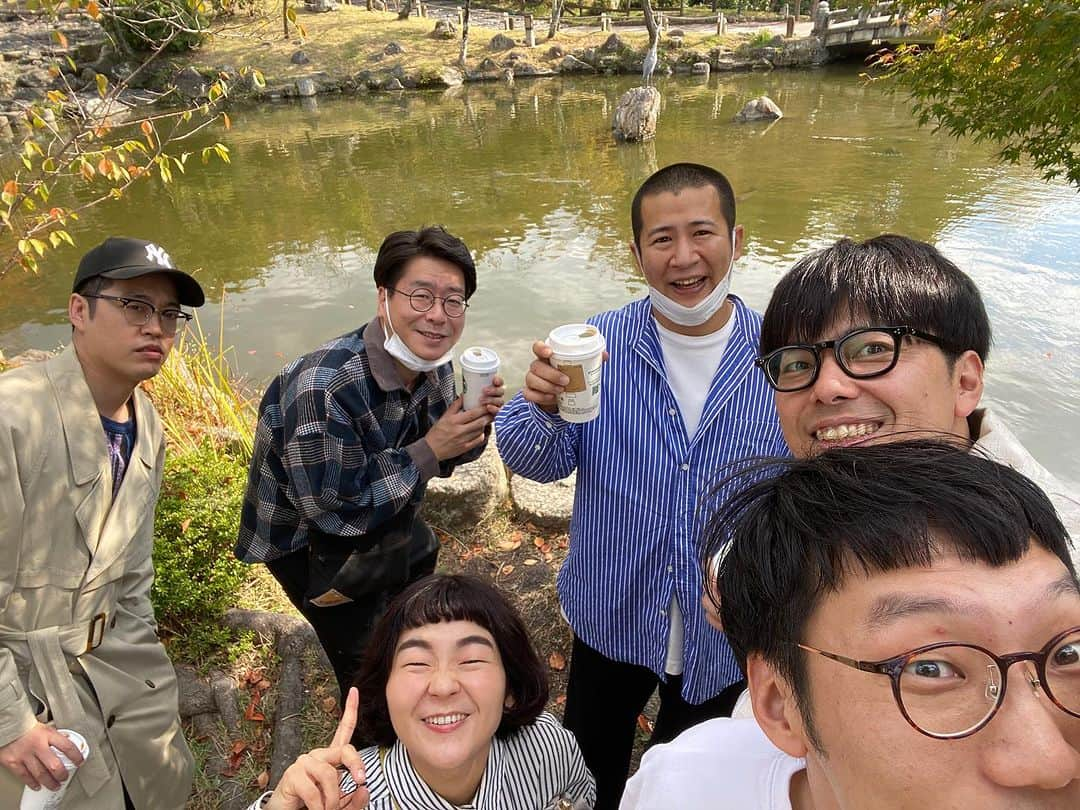 西村真二のインスタグラム：「* 祇園の合間の癒しタイム #いつか名人に笑ってほしい」