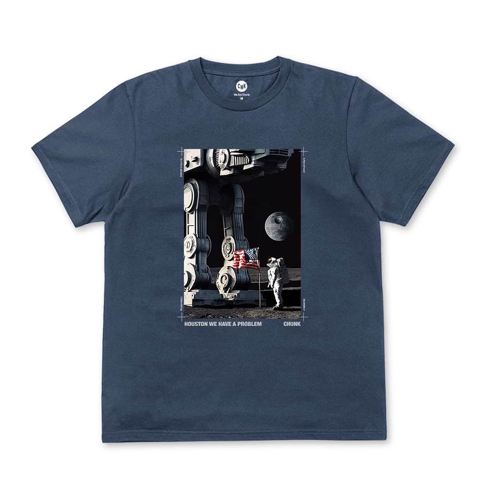 チャンククロージングさんのインスタグラム写真 - (チャンククロージングInstagram)「“Houston, we have a problem!”🌑🚀  Shop our latest Autumn-Winter 23 collection releases. Link in bio.   #chunkclothing #wearechunk #starwarsmerch #funnystarwars #starwarsmeme」10月25日 17時13分 - chunkclothing
