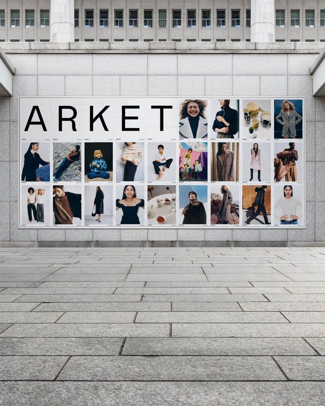 ARKETのインスタグラム：「004040-942 Suwon, South Korea. The new ARKET store will open in the beginning of 2024. - #ARKET #Suwon」