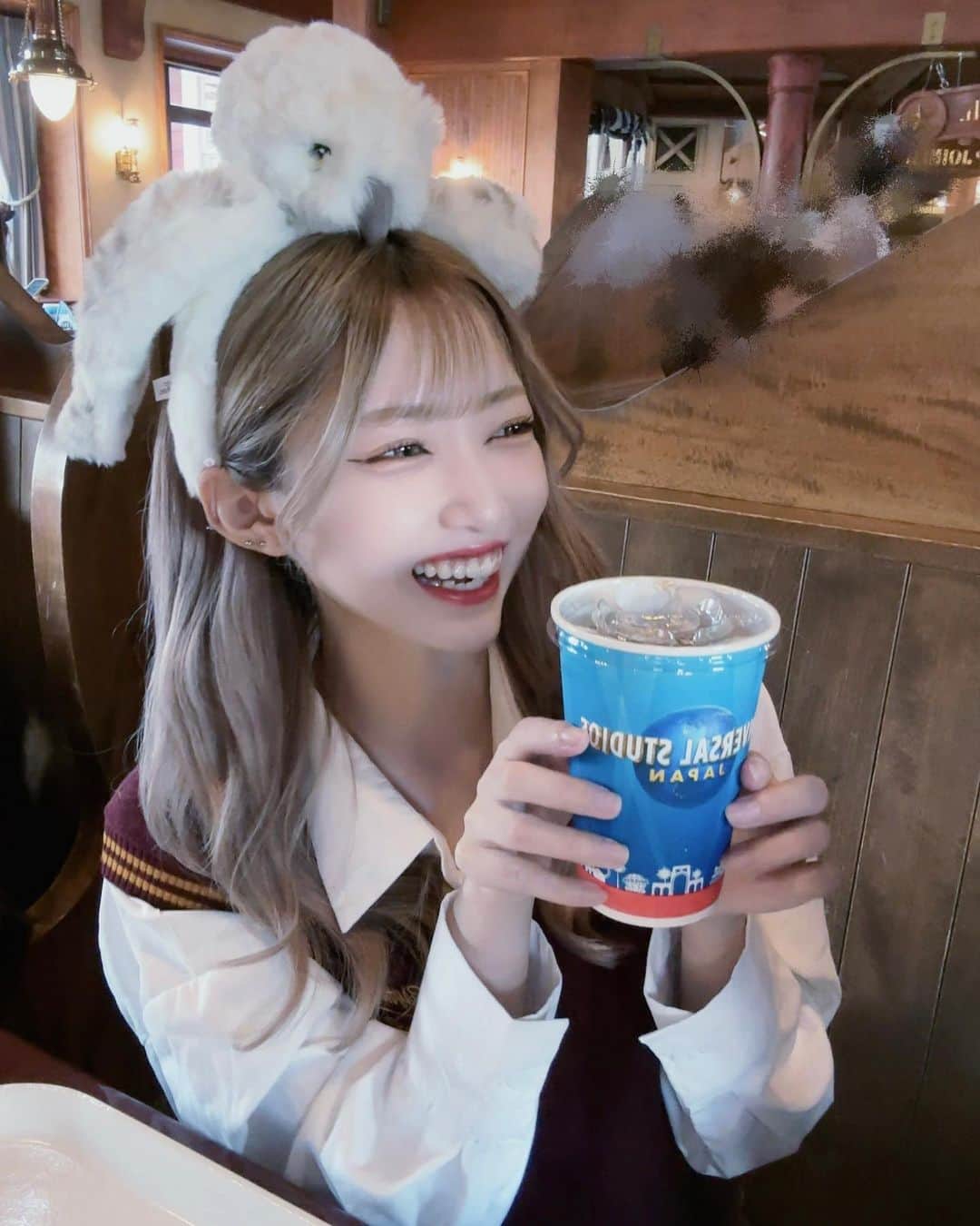 しゅがーさんのインスタグラム写真 - (しゅがーInstagram)「珍しく笑顔な写真🥰  #usj #usjコーデ #ハリーポッター」10月25日 17時59分 - syugasyuga14