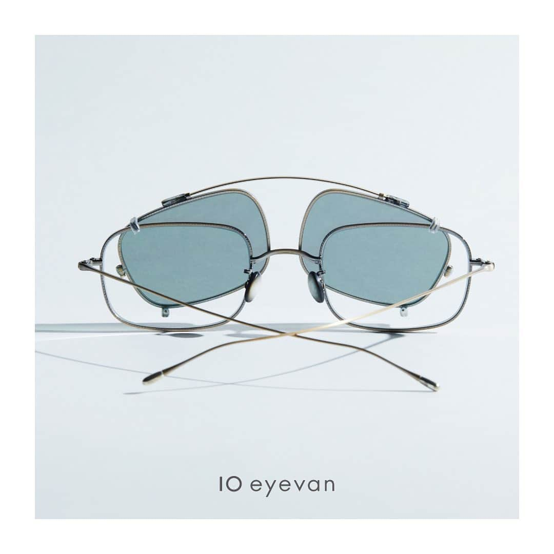 アイヴァン 7285のインスタグラム：「. #10eyevan . Standard series Model: No.8/slid clip . #abeautifultool #japaneseeyewear #handmadeinjapan #japaneseminimalism」