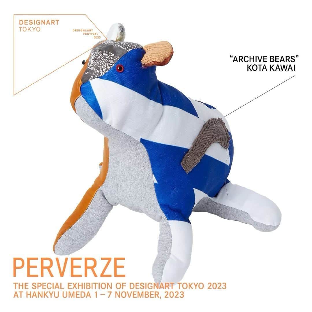 PERVERZE_OFFICIALのインスタグラム：「A exhibition of Tokyo-based brand & project "PERVERZE" will be held at Hankyu Umeda Department Store from November 1st to November 7th, 2023. This event will feature artworks presented at "DESIGNART TOKYO 2023", one of Japan's largest design & art festivals currently being held in Omotesando, Tokyo from October 20th to 29th, 2023. PERVERZE's latest Fall/Winter collection will also be on display. The artwork on display is a collaborative work created by up-and-coming artist KOTA KAWAI using PERVERZE's archives.  During this period, customers who purchase 30,000 yen (tax included) or more will receive a limited edition gift. (Supplies very limited.)  2023年11月1日(水)〜11月7日(火)の期間、阪急うめだ百貨店にて東京発ブランド＆プロジェクト「PERVERZE」の特別展を開催します。  本イベントでは、2023年10月20日(金)〜29日(日)の期間に東京・表参道を中心に開催中の日本最大級のデザイン&アートフェスティバル「DESIGNART TOKYO 2023」にて発表されたアート作品を展示する他、PERVERZEの最新秋冬コレクションもご覧いただけます。 展示するアート作品は、気鋭のアーティスト「KOTA KAWAI」がPERVERZEのアーカイブを使用し制作したコラボレーション作品となっています。  期間中、30,000円（税込）以上ご購入のお客様に限定ノベルティをプレゼントいたします。（無くなり次第終了となります。）  【STORE INFORMATION】 阪急うめだ本店 3階 / コトコトステージ 31 ADDRESS: 大阪府大阪市北区角田町8-7 TEL: 06-6361-1381 TIME: 10:00〜20:00  #PERVERZE #AW23」