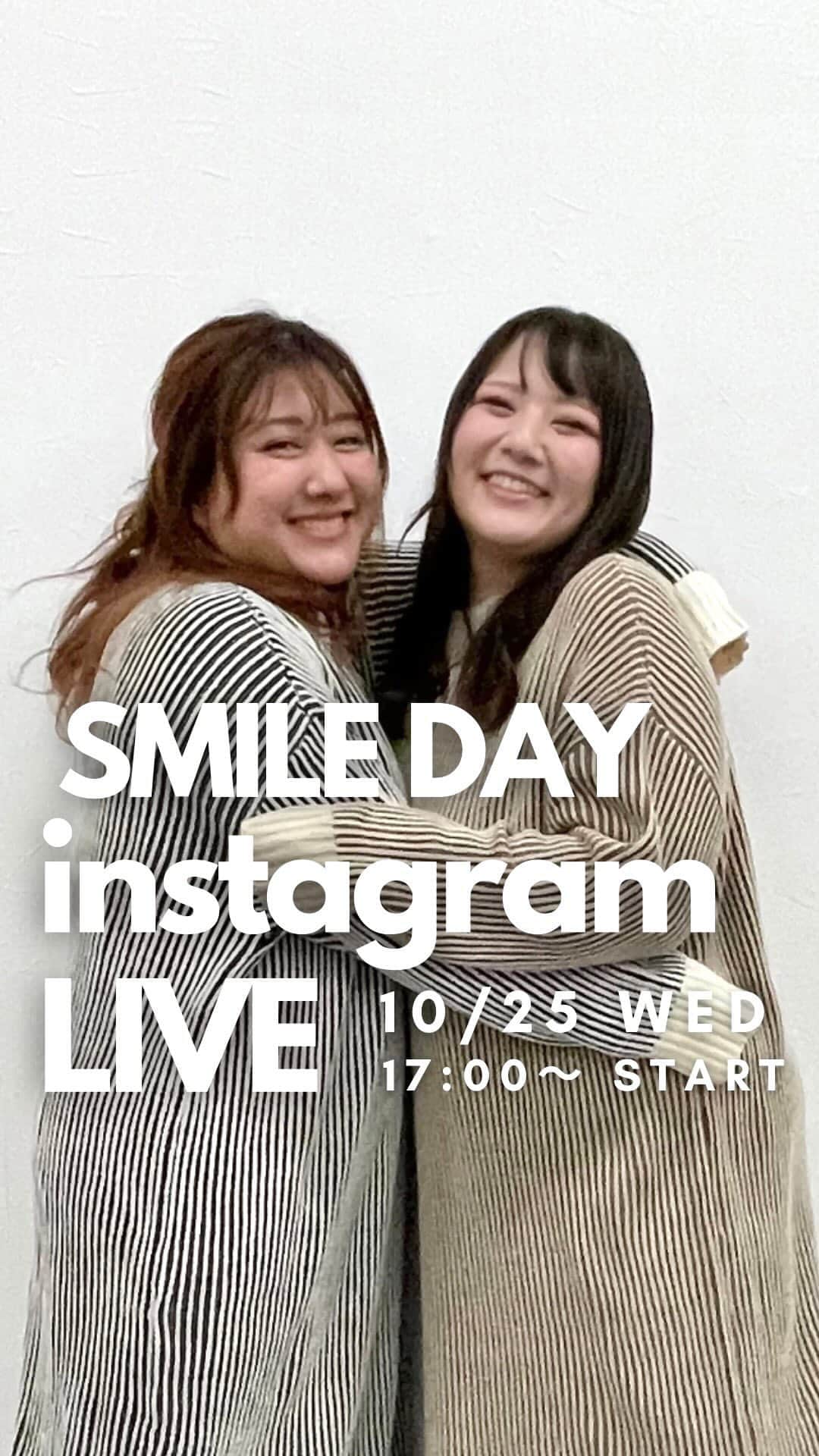 のインスタグラム：「【スマイルデー＆新作アウター紹介✨】 SMILE LAND InstagramLive 10/25  本日はご視聴ありがとうございました！ 紹介商品はプロフィール欄リンク先の検索窓から「インスタライブ」で検索🔎  ※次回インスタライブ以降は商品がヒットしない場合があります。ご了承くださいませ。  【model:やっちゃん 155cm ・3L着用（@yasu.014）】  【model:えりなんちゃん 157cm ・3L着用（@eerrnn.aaa）】  #smileland#スマイルランド#ニッセン#大きいサイズ#大きいサイズのお洒落#プラスサイズ#棉花糖女孩#ぽっちゃりコーデ#plussizefashion#ぽっちゃり#オトナ女子#ぽっちゃり女子#plussizestyle #秋コーデ#冬コーデ#お出かけコーデ#大人カジュアル#インスタライブ#コート#コートコーデ#ワンピース#ワンピースコーデ」