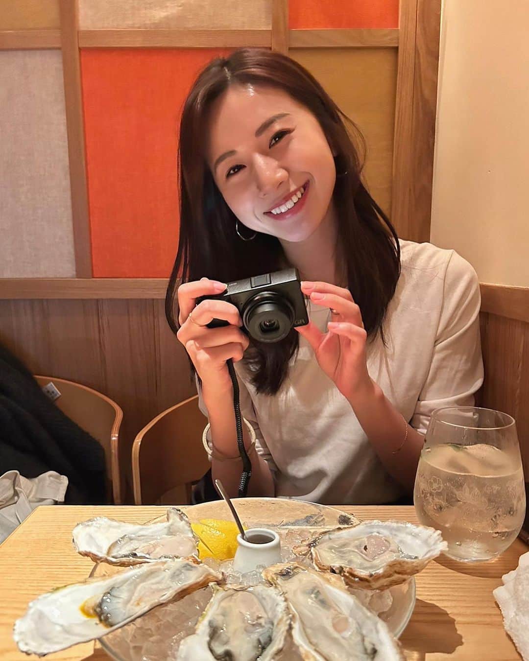 大伴理奈のインスタグラム：「📷🦪🍁」