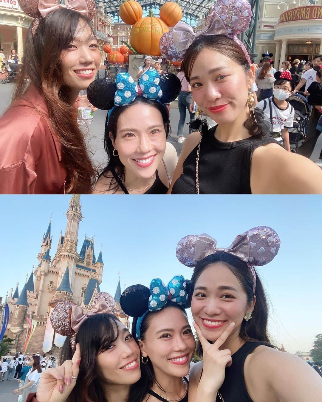 藤森マリナさんのインスタグラム写真 - (藤森マリナInstagram)「親友３人からのの誕生日プレゼントで 9年ぶりのディズニーランド🎃🎈✨ ありがとう🩷 #tokyodisneyland」10月25日 18時38分 - maaarina0806