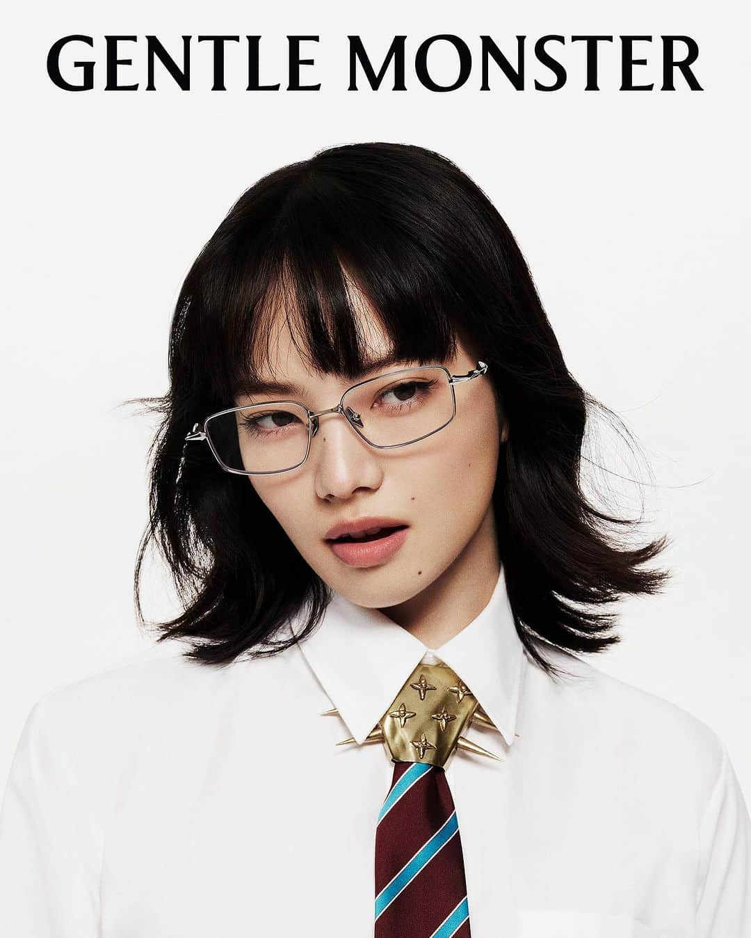 GENTLE MONSTERさんのインスタグラム写真 - (GENTLE MONSTERInstagram)「⁣ ⁣⁣2024 OPTICAL COLLECTION featuring Nana Komatsu⁣ ⁣ 2024 Optical Collection highlights the bold and sleek metal detailing.⁣ ⁣ Launching on November 2⁣ ⁣ 과감한 심볼 디테일이 돋보이는 2024 옵티컬 컬렉션. 배우 고마츠 나나와 함께한 캠페인을 만나보세요.  ⁣ 11월 2일 발매⁣ ⁣ #GentleMonster #GentleMonsterOptical #GentleHighSchool」10月25日 18時46分 - gentlemonster