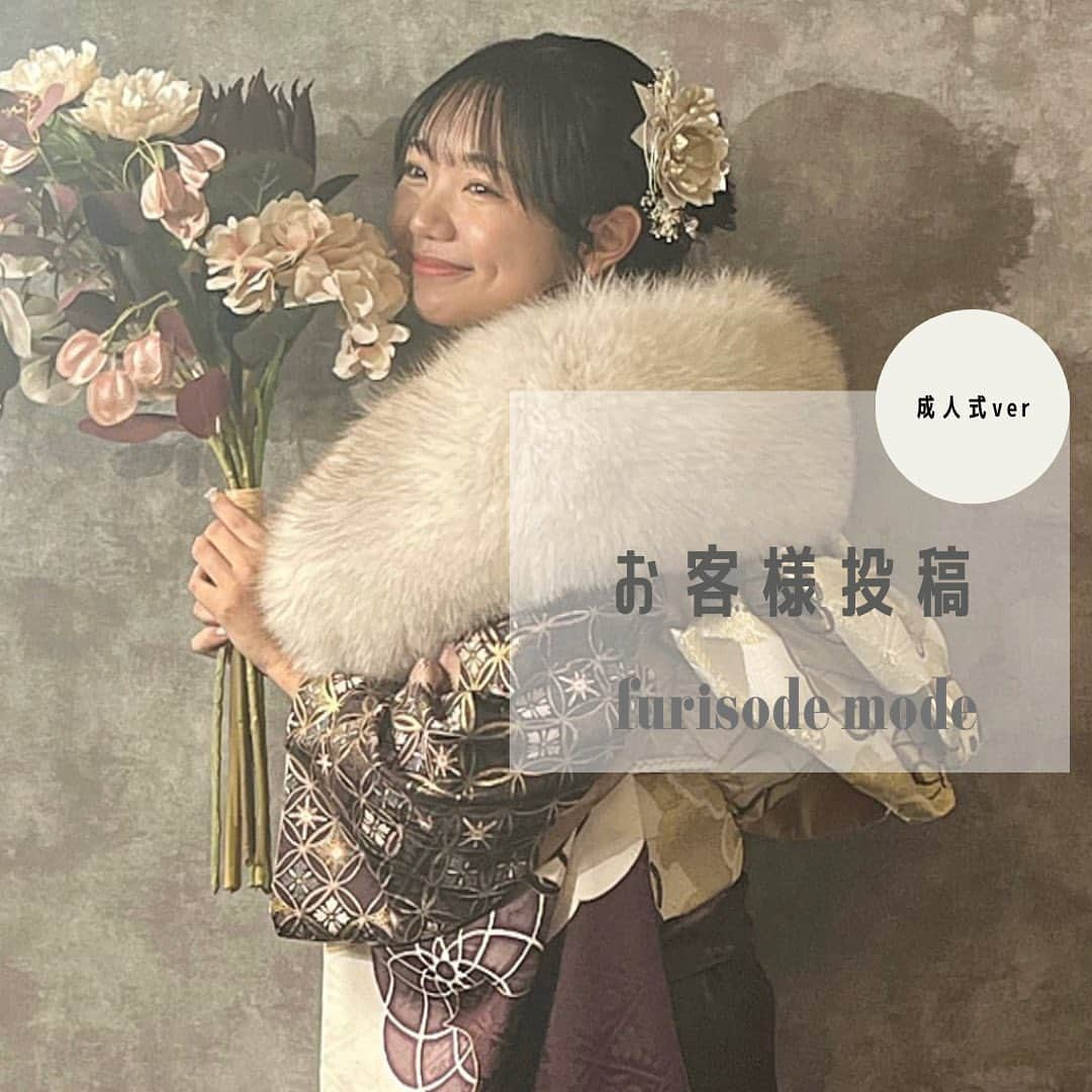 ふりそでMODE weddingboxさんのインスタグラム写真 - (ふりそでMODE weddingboxInstagram)「本日はとっても可愛いお客様投稿❤️ ・ 一生に１回の大切な思い出をぜひ投稿に残してください💫 是非当Instagramにて紹介させていただきます◎ ・ #ふりそでmode #furisodemode #前撮りヘア」10月25日 19時17分 - furisodemode