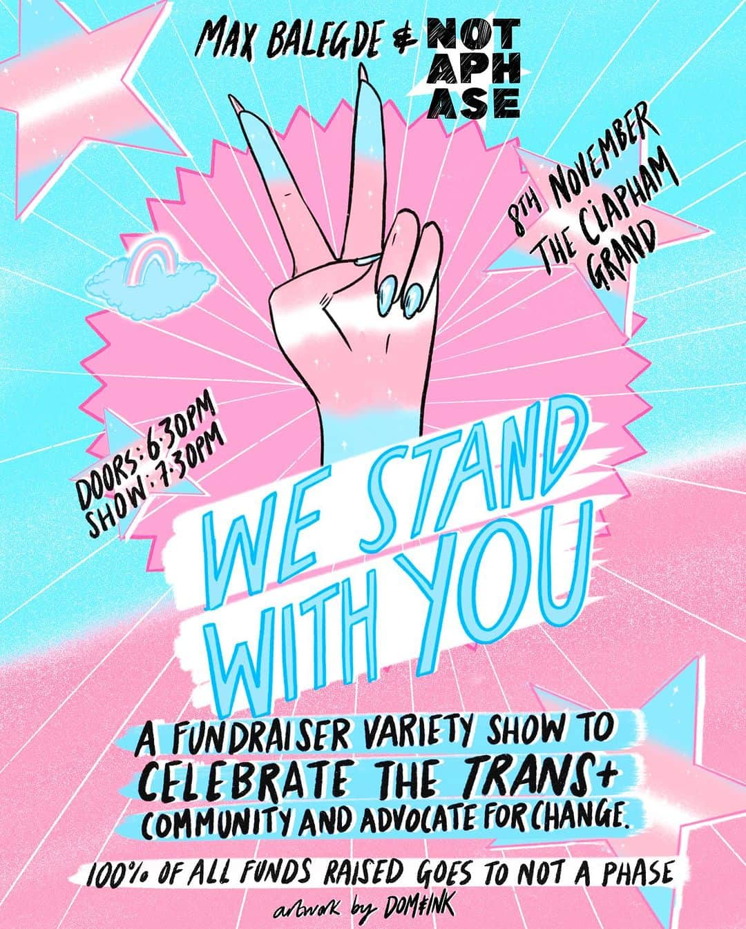 ロッティ・モスさんのインスタグラム写真 - (ロッティ・モスInstagram)「Very excited to announce I will be a part of this incredible fundraiser for @notaphaseorg !! Come and celebrate and raise awareness for an amazing cause whilst watching some amazing acts (and also u will get to meet me so added bonus obvs!;))💖 @max_balegde」10月25日 19時25分 - lottiemossxo