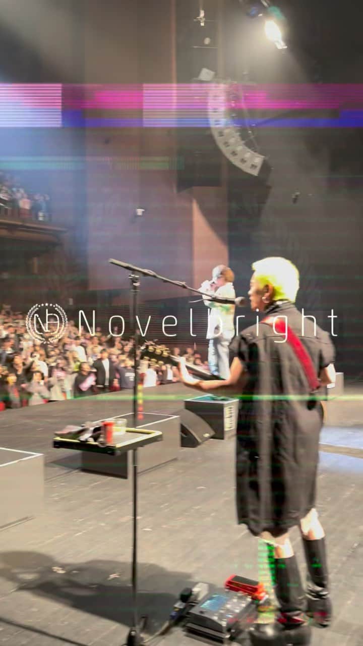 のインスタグラム：「2023.10.22 「Novelbright LIVE TOUR 2023  ～ODYSSEY～ in KOREA」 初の韓国公演ありがとうございました。  첫 한국 라이브　고마웠습니다」