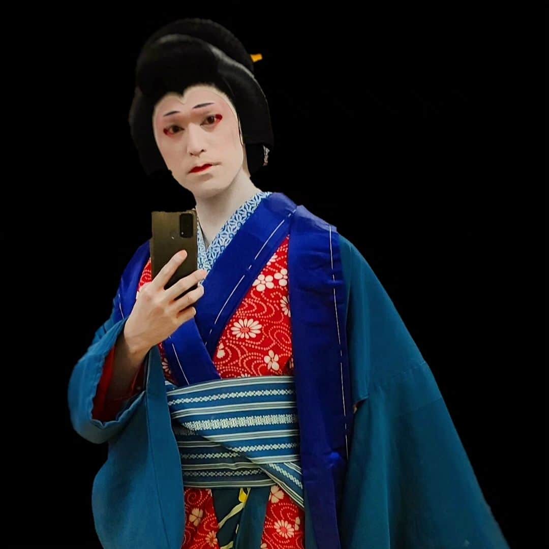 尾上緑さんのインスタグラム写真 (尾上緑Instagram)「本日は 歌舞伎座千穐楽！ 私は山田洋次監督が演出する 【文七元結物語】 に