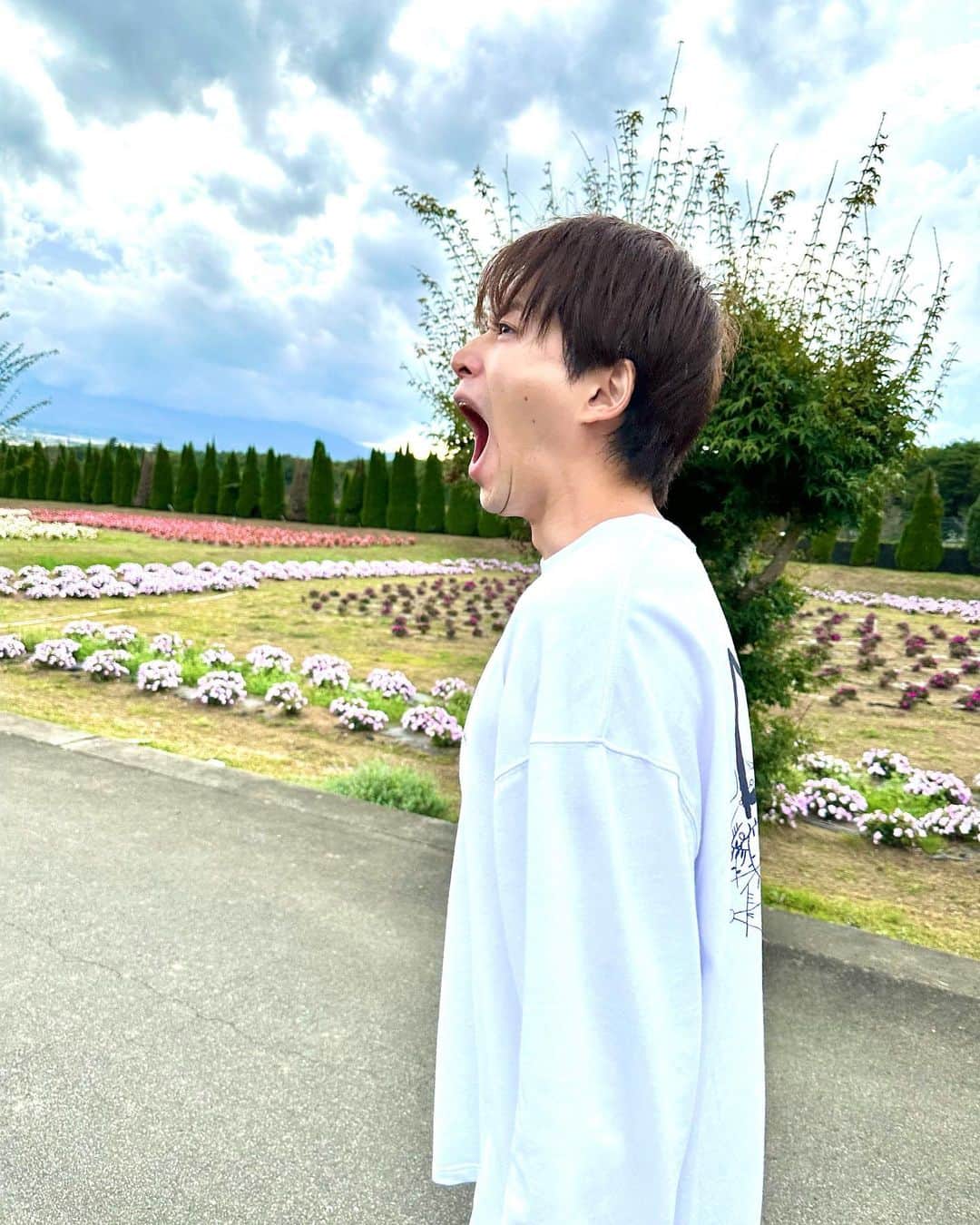 白洲迅のインスタグラム：「あくび🥱 来週学園祭行きます。 熊本行きます。 「九州ルーテル学院大学」フィリア祭 お邪魔します！ 遊びに来てください。」