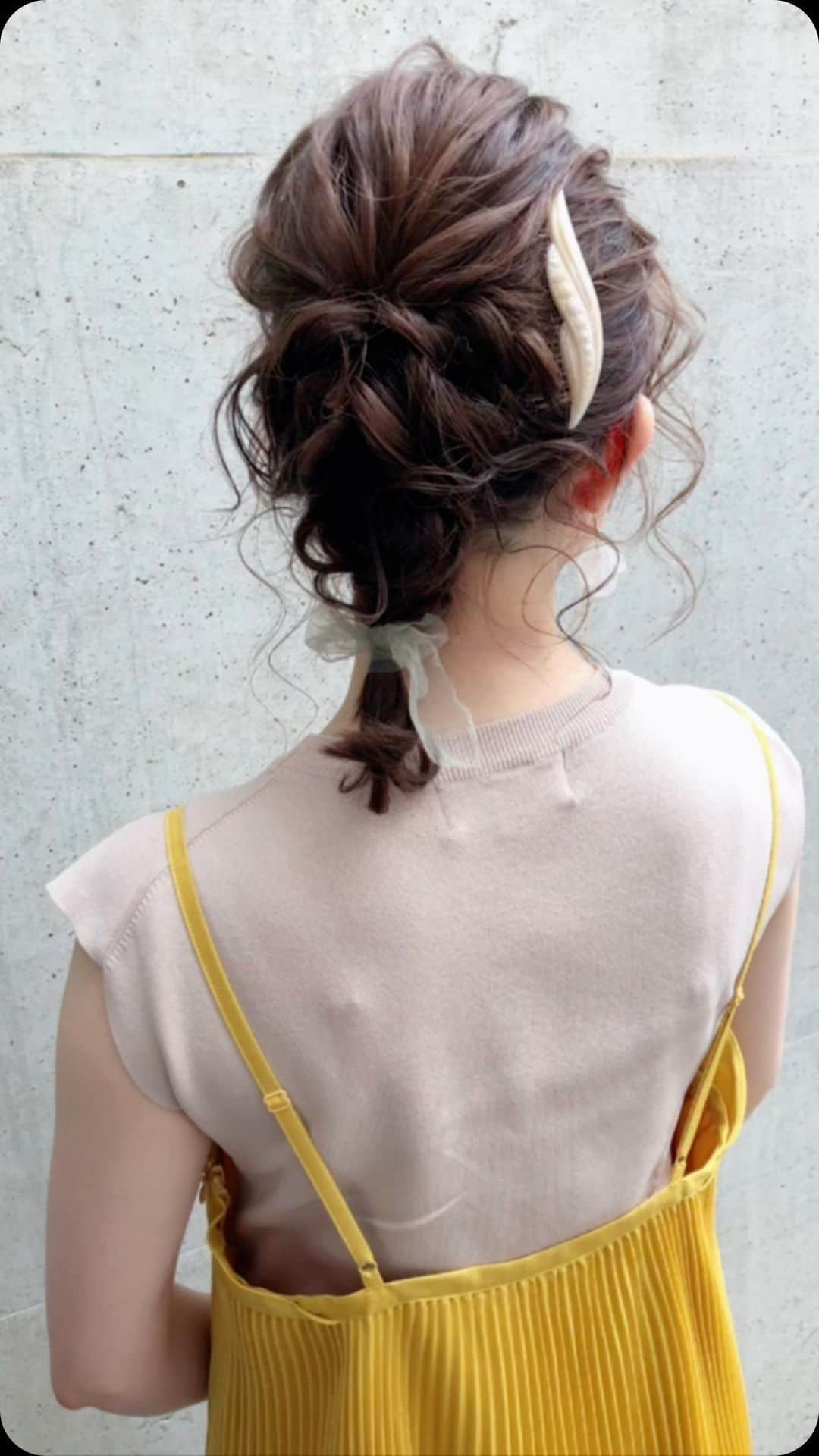 河野麻里のインスタグラム：「・ ・ アレンジいろいろー  #浜松市 #マリhair」