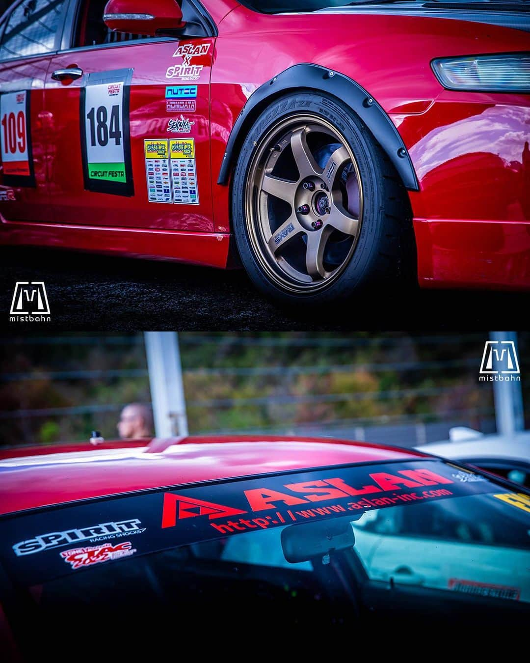 mistbahnさんのインスタグラム写真 - (mistbahnInstagram)「_ ASLAN Honda CL7 K24Swapped Accord Euro R _ 🚗: @aslan_inc_japan 📷: @mistbahn _ Shot on Oct-15 2023 🏁 "Circuit Festa ( @circuit_festa_west_japan )" "HONDA ONE MAKE RACE". Central Circuit (Hyogo Japan) _ JP) 2023年10月15日、セントラルサーキットで開催された「サーキットフェスタ ( @circuit_festa_west_japan )」内の「ホンダ・ワンメイク・レース」で撮影。 _ #circuitfesta #circuitfesta2023 #サーキットフェスタ #サーキットフェスタ2023 #hondaonemakerace #ホンダワンメイク #ホンダワンメイクレース #centralcircuit #セントラルサーキット #aslan #アスラン #aslan_inc_japan #hondaccord #ホンダアコード #アコード #accord #cl7 #tsxgang #tsxgangworldwide #tsx #kseries #k24 #kswap #kswapped #rays #te37 #spiritshocks  #timeattack #timeattackjapan #hondasontrack」10月25日 21時26分 - mistbahn