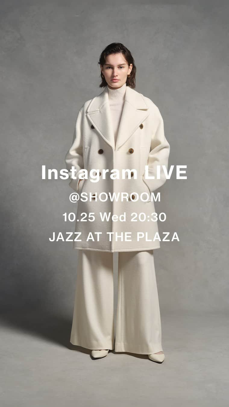 Theory luxe official account.のインスタグラム：「［Instagram LIVE］ @ SHOWROOM 2023年10月25日(水)   スタイリストの亀恭子さんをお迎えし、11月入荷予定の新作アウター、ニット、ボトムスの他、ホリデーシーズンにぴったりの特別感のある華やかなアイテムもご紹介致しました。  亀さん 164cm STAFF鈴木 164cm，坂井 160cm  #theoryluxe #セオリーリュクス #コート #ワントーンコーデ #ホワイトワントーン」