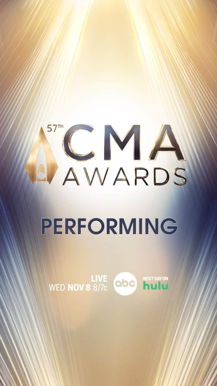 アメリカン・ブロードキャスティング・カンパニーのインスタグラム：「BREAKING NEWS!! 🤩 Performing LIVE at the #CMAawards - @LukeBryan, @JellyRoll615, @KMichelleMusic, @LittleBigTown, @MegMoroney, @OldDominionMusic, @CarlyPearce, @ChrisStapleton, @TheTanyaTucker, AND @LaineyWilson!   Watch Country Music’s Biggest Night Wednesday, Nov. 8 at 8/7c on @ABCNetwork! Stay tuned for even MORE stars announced soon! 🎶」