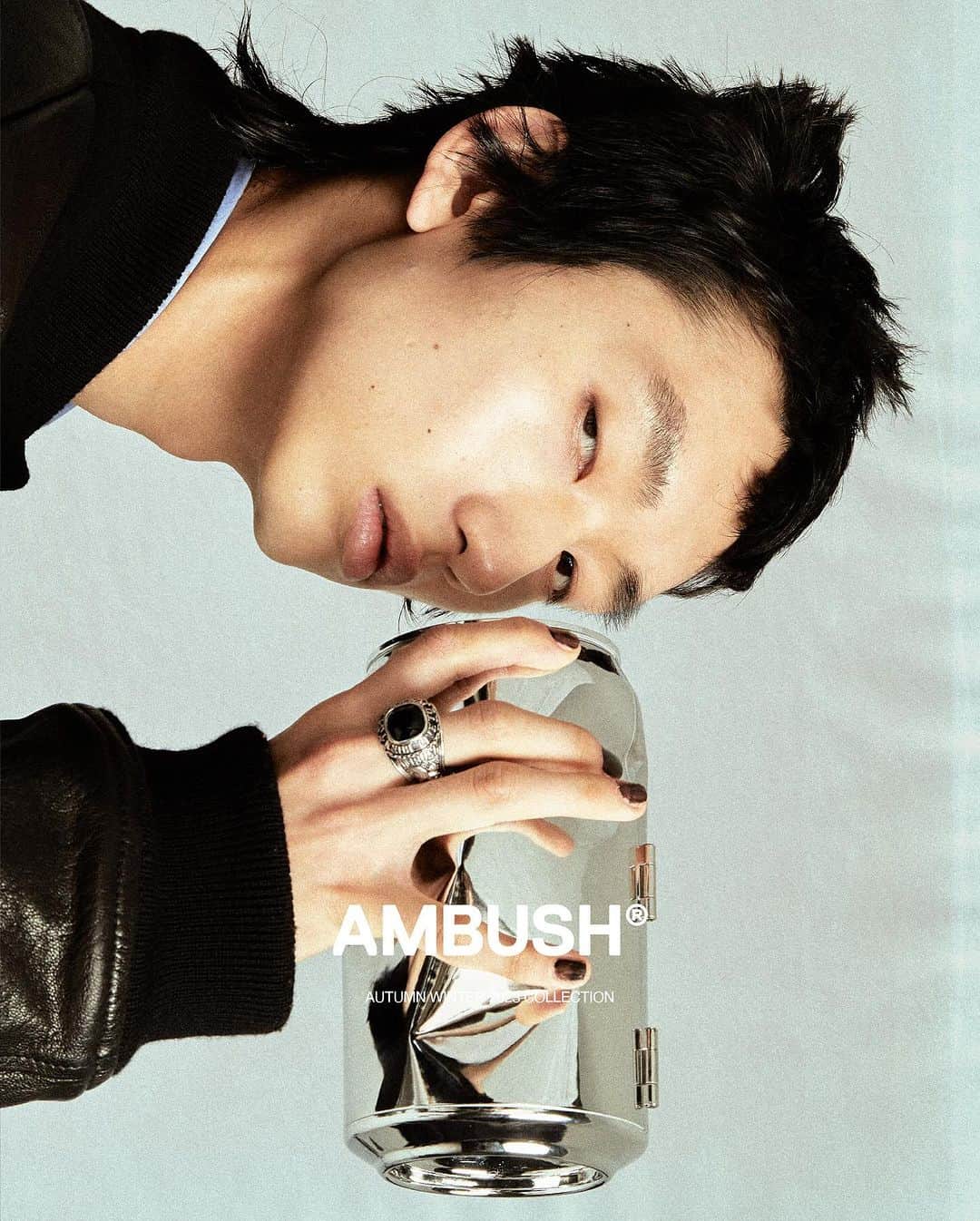 AMBUSHのインスタグラム：「#AMBUSH CRUSHED CAN CLUTCH, a design from the vault revived for the AW23 COLLECTION. Inspired by finding beauty in the banal and the ambivalence of youth, a discarded can is given new life as a wearable accessory.」