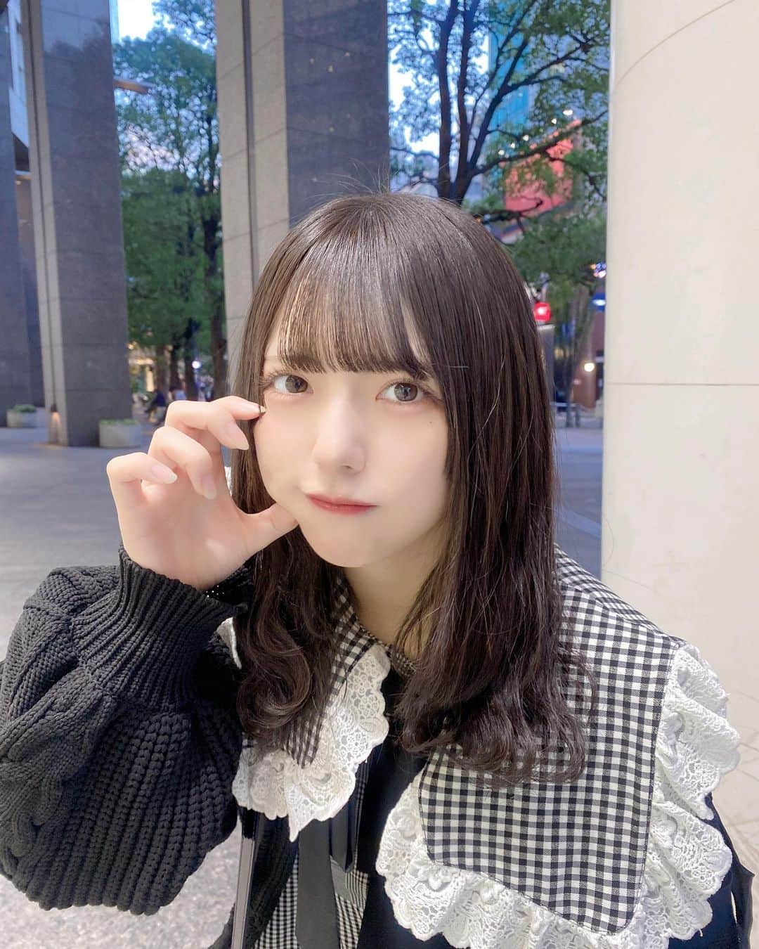 吉田芽梨奈のインスタグラム：「冬なったらかわいい服いっぱい着れてうれしいーー^_^！」