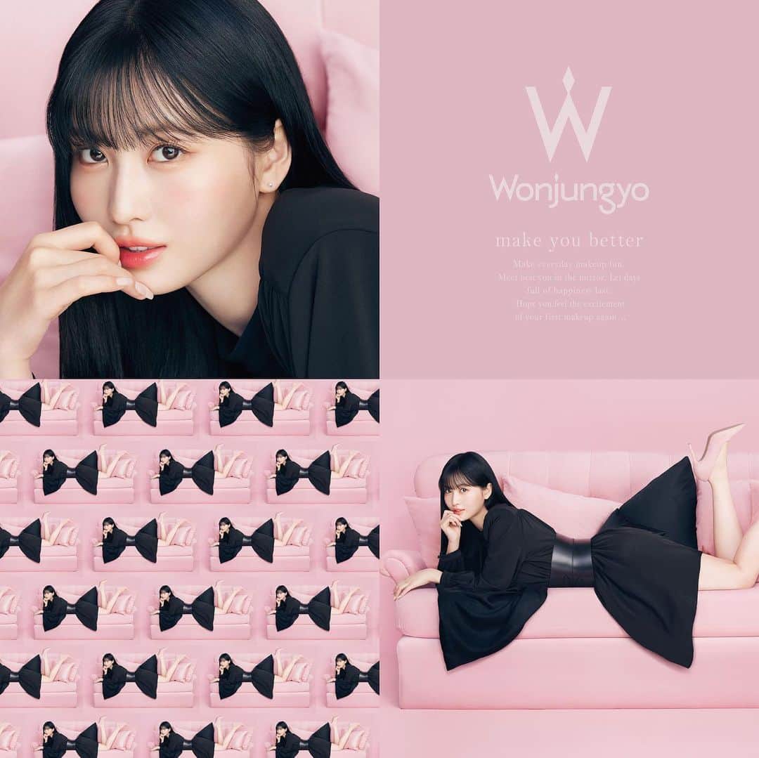 吉田ユニさんのインスタグラム写真 - (吉田ユニInstagram)「Wonjungyo 🎀♢🎀♢🎀New visual🎀♢🎀♢🎀  Produced by makeup artist Wonjungyo @bit.boot_jungyo  Brand Muse “MOMO” @momo   #wonjungyo  #momo  #twice #ribbon #makeup #diamond #모모　#트와이스　#ウォンジョンヨ」10月25日 22時16分 - yuni_yoshida