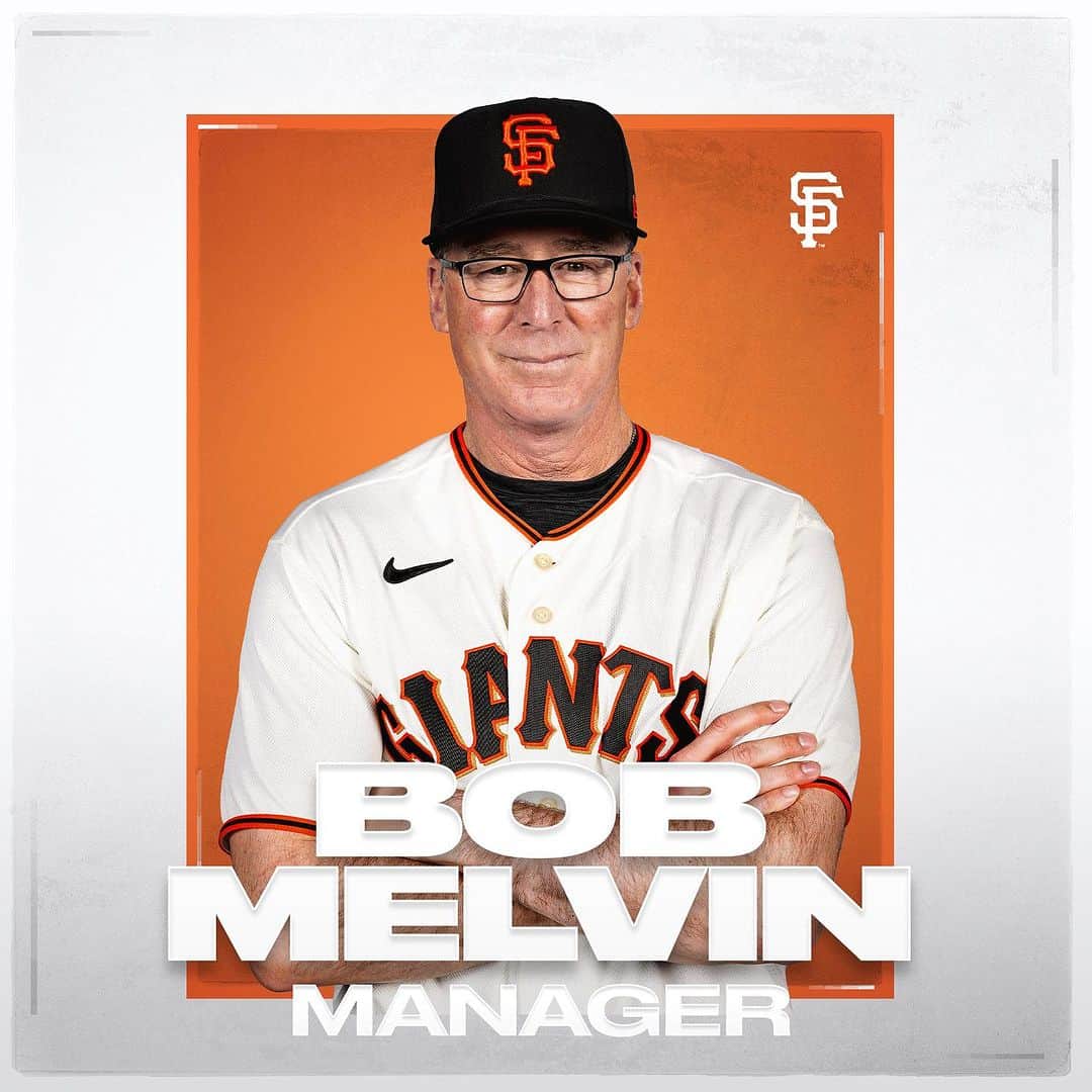 サンフランシスコ・ジャイアンツのインスタグラム：「OFFICIAL: Bob Melvin has been named Manager of the #SFGiants」