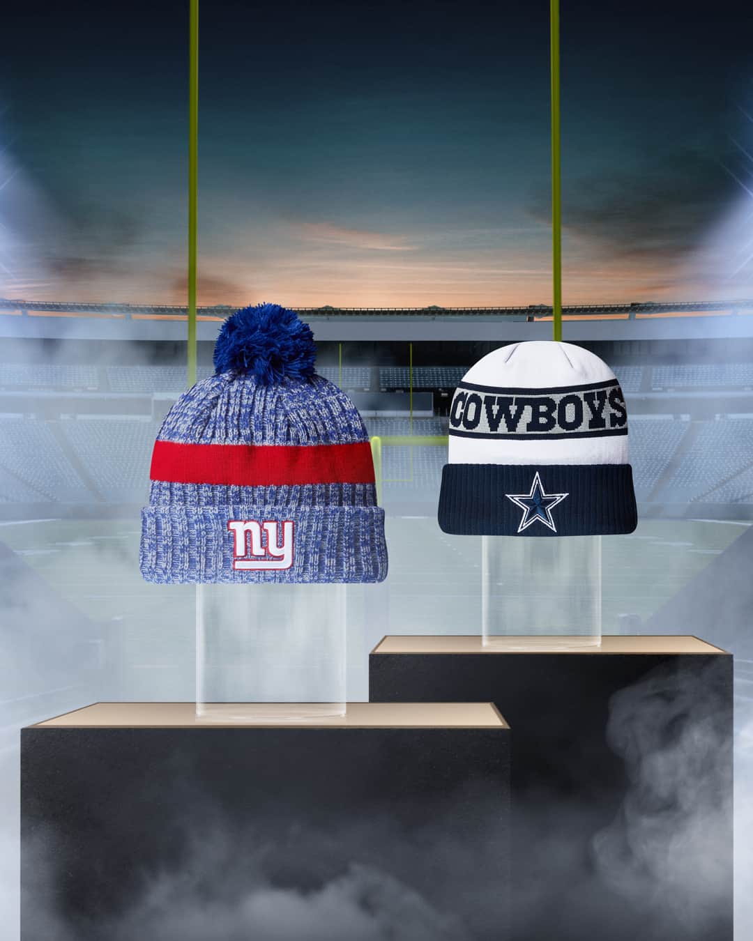 ニューエラ・キャップのインスタグラム：「When the elements challenge your loyalty, rise above with style and comfort. Be the ultimate all-weather fan and conquer every game day environment with the NFL Sidelines Cold Weather Collection. Explore the collection now at New Era Cap.」